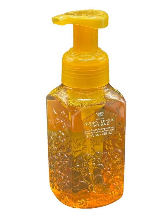 Bath & Body Works Other - Bath & Body Works Sunny Lemon Orchard Gentle Foaming Hand Soap 8.75 oz Yellow